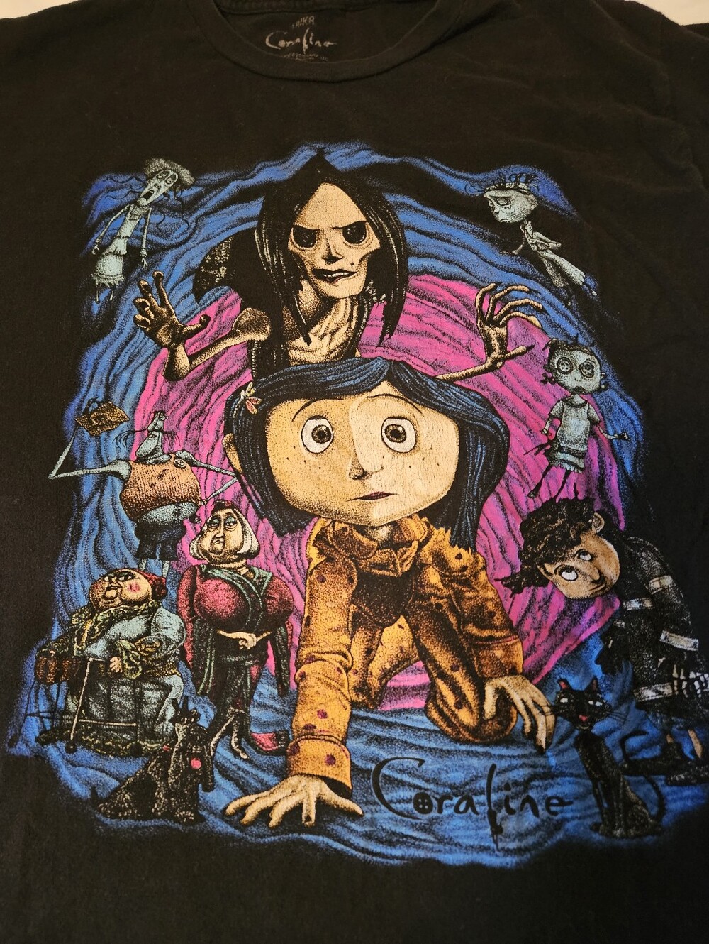 Coraline T-Shirt Spiral Tunnel Other Mother XL